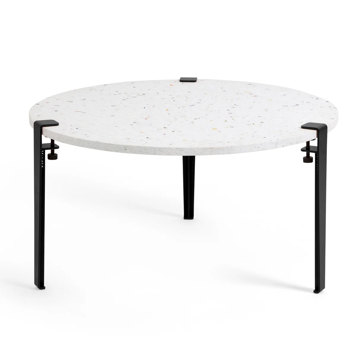 TipToe - VENEZIA Couchtisch Ø 80 cm, graphitschwarz