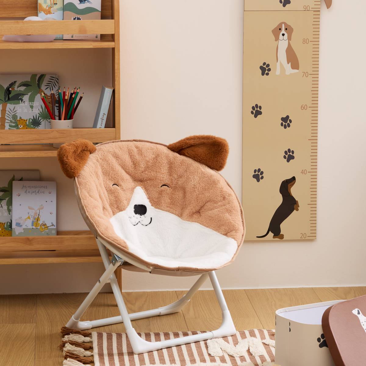 Children's Folding Chair "Falten" H.50 cm, Multicolor
