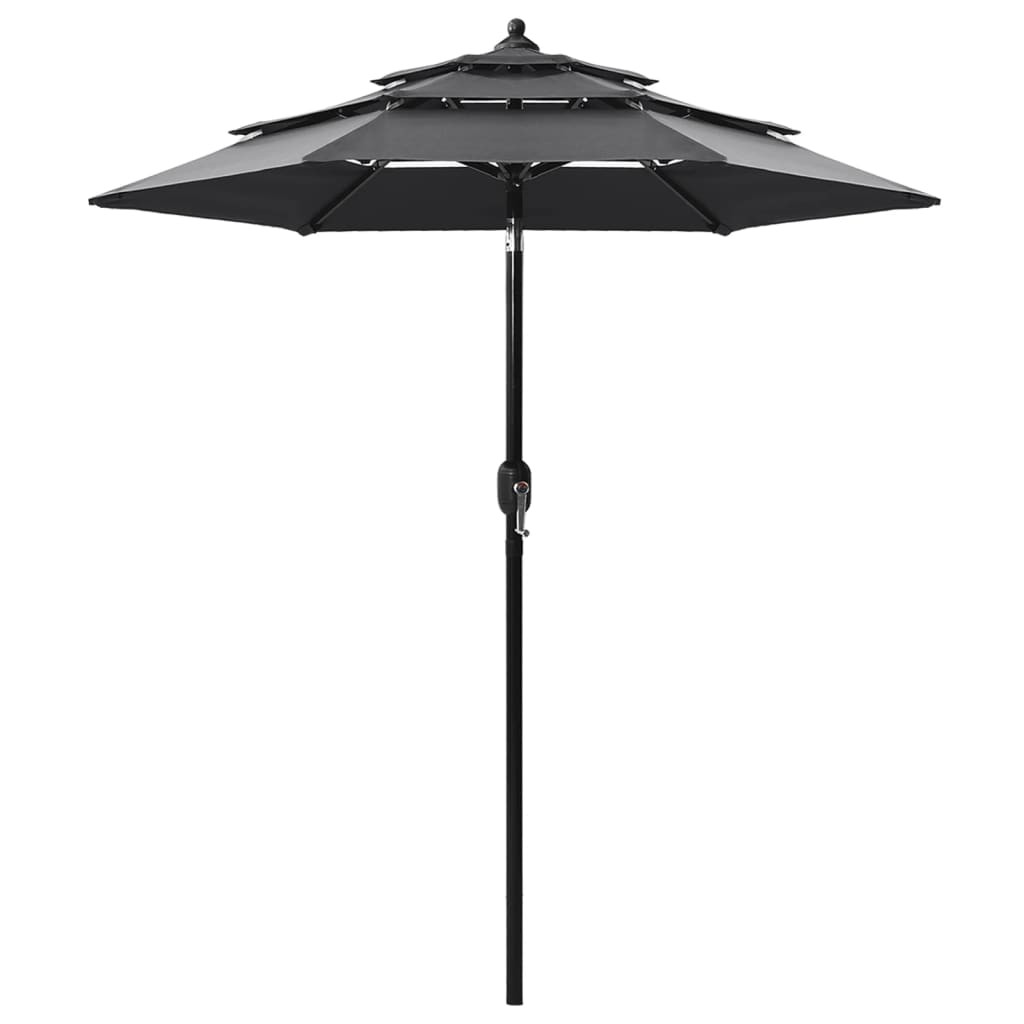 Parasol ogrodowy Antracyt 2 m vidaXL