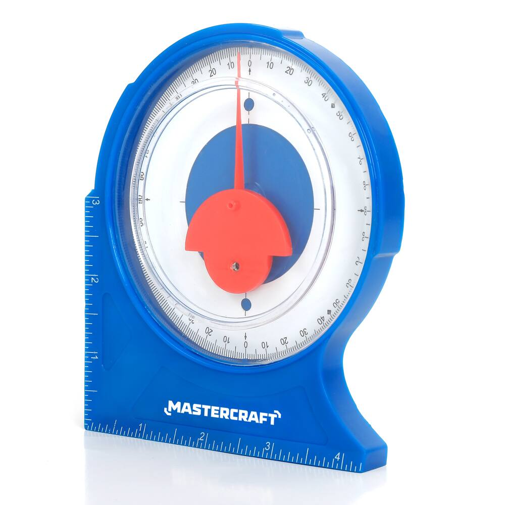 Mastercraft Magnetic Protractor, Blue