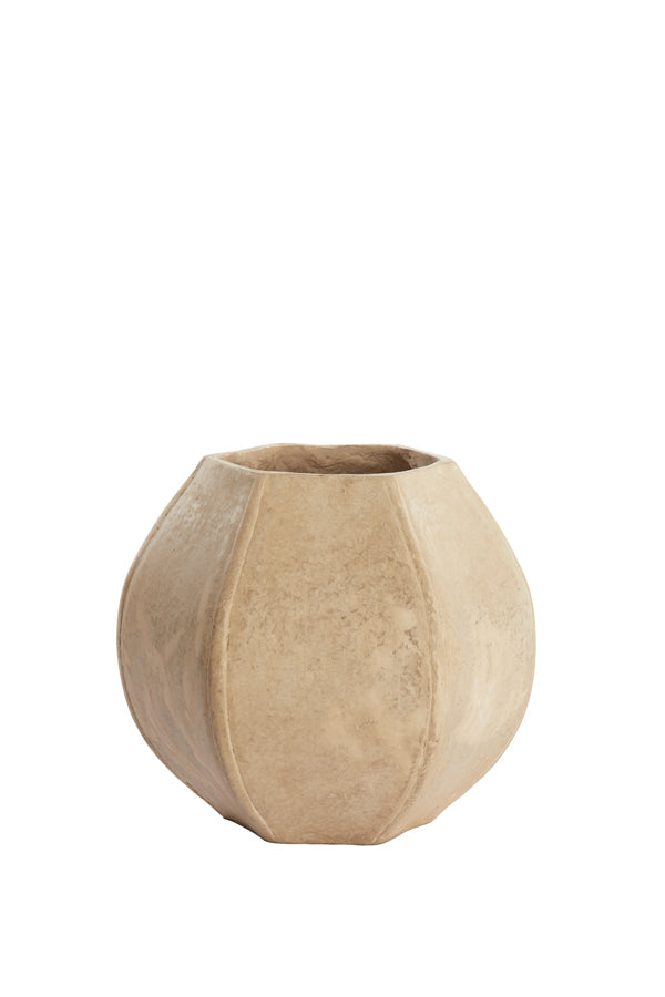 Light & Living pot MELIS - Ø37x32.5cm - wit