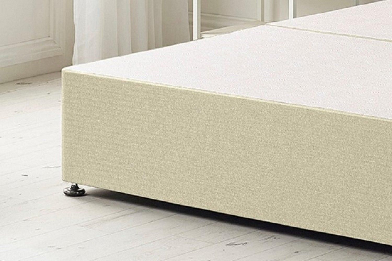 Somnior Premier Divan Bed Base With 4 Drawers and Headboard Linen