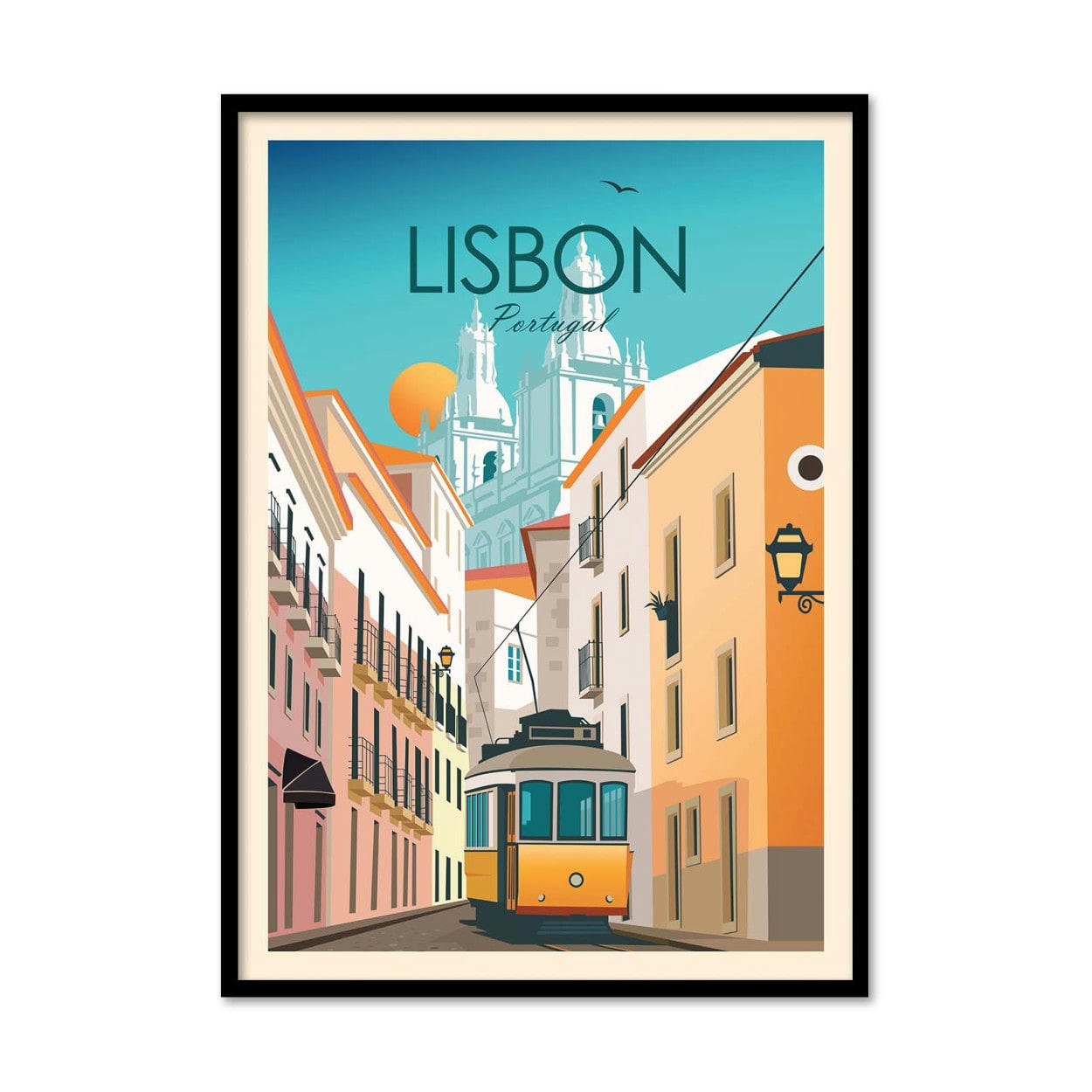 STUDIO INCEPTION - LISBON PORTUGAL - STUDIO INCEPTION - Affiche d'art 30 x 40 cm