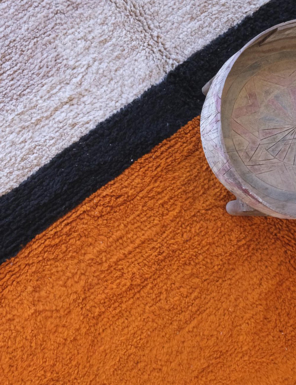 AFK Living vloerkleed Berber - handgemaakt - Wol - 220 x 269 cm