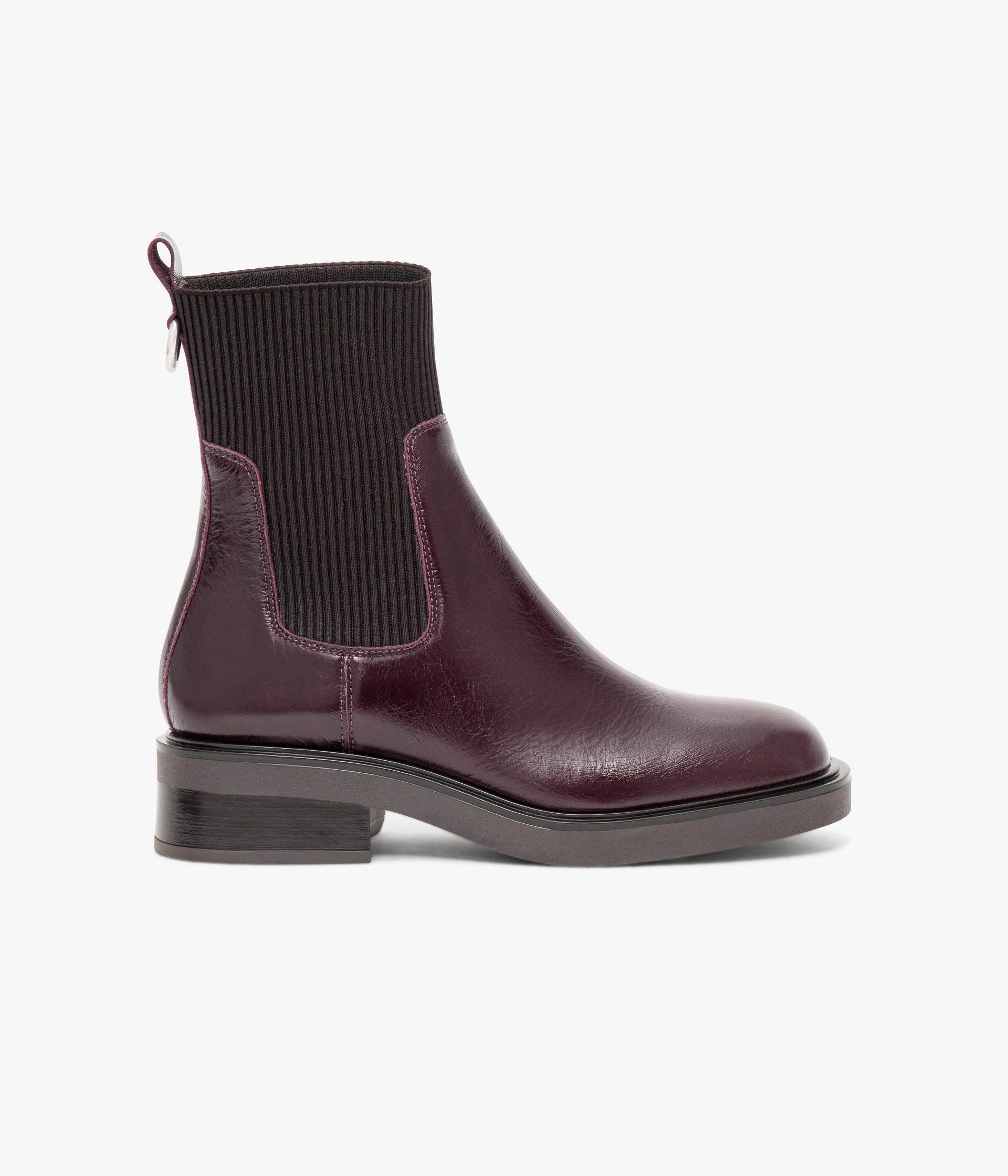 Boots Sybille acajou