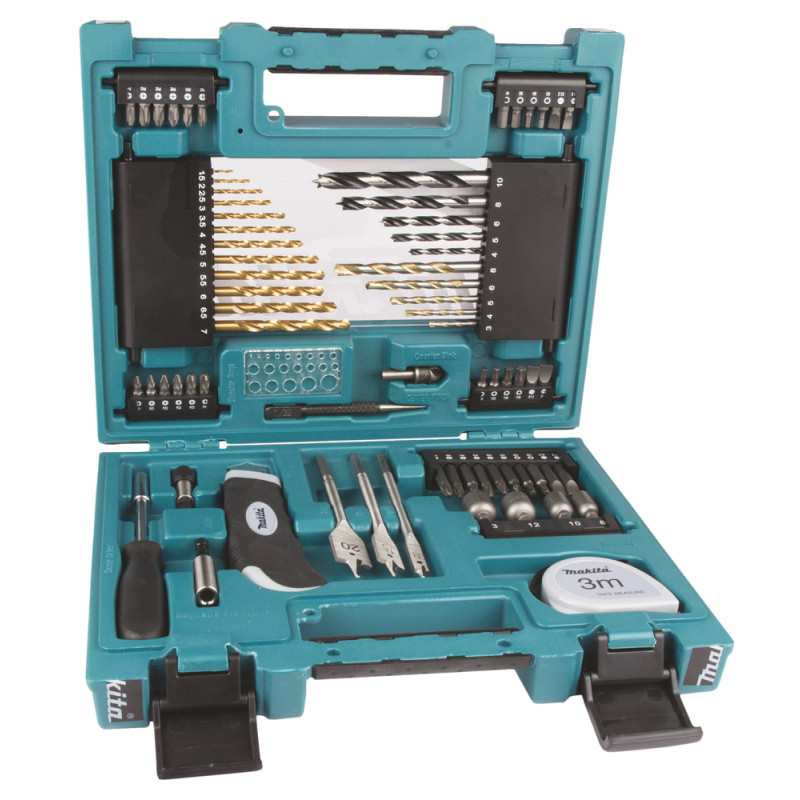 Coffret d'embouts de vissage et d'accessoires D-33691 71 pièces MAKITA