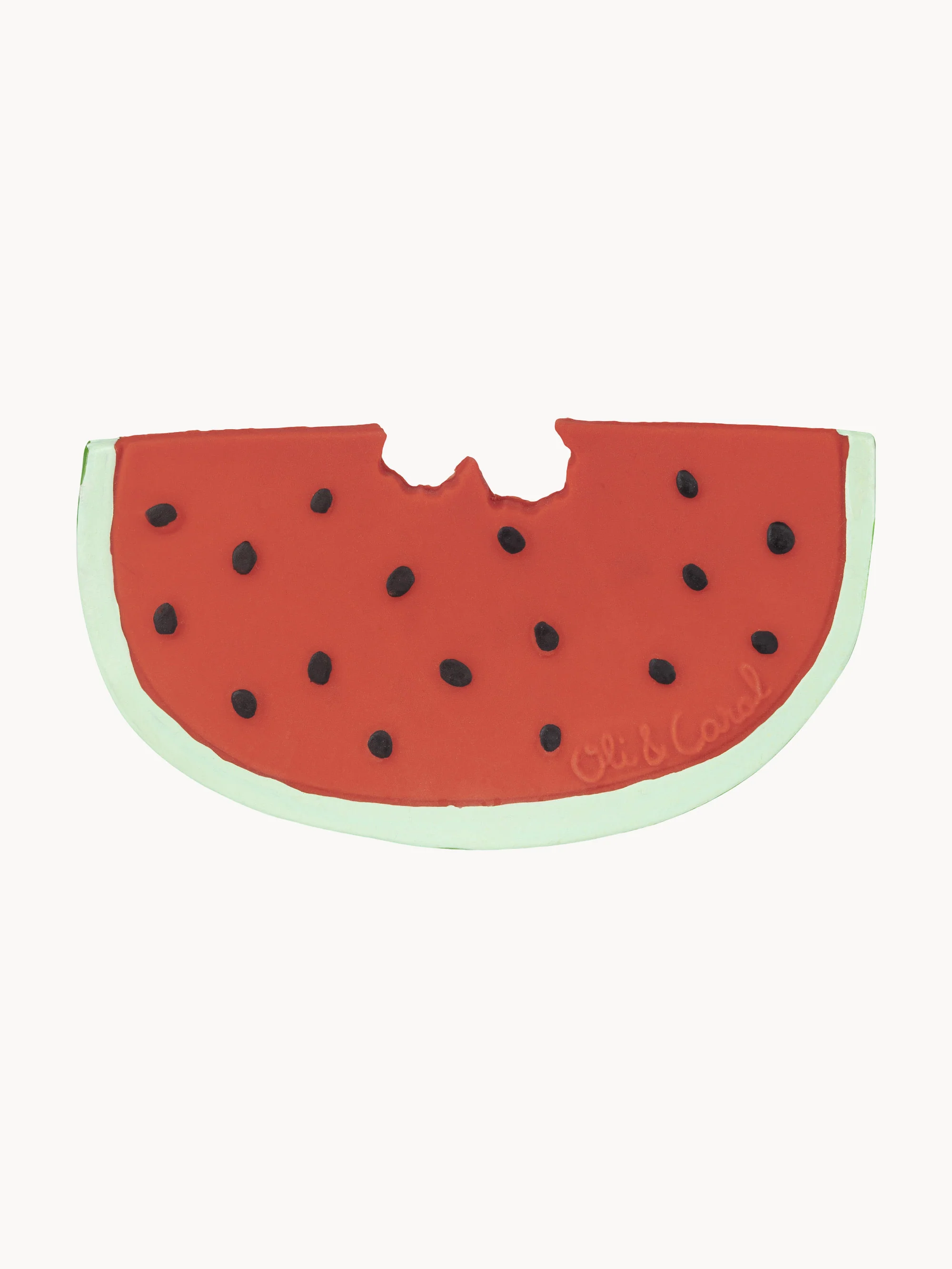 Handgefertigter Baby-Beißring Fruits & Veggies