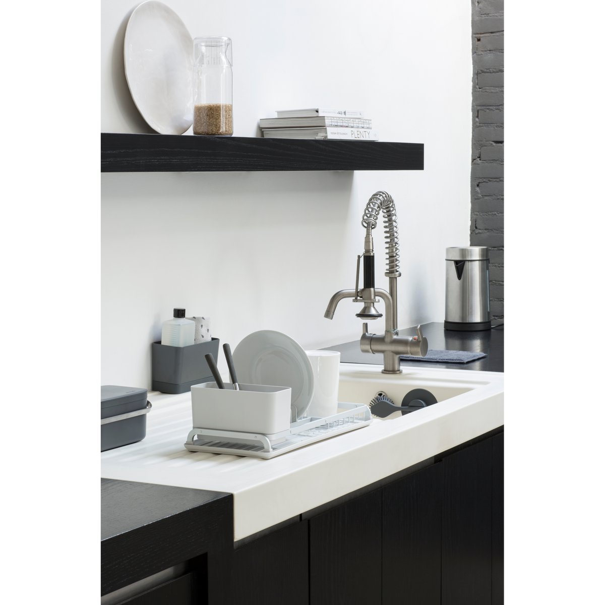 Brabantia SinkSide Aanrechtbakje 117503 - Dark Grey