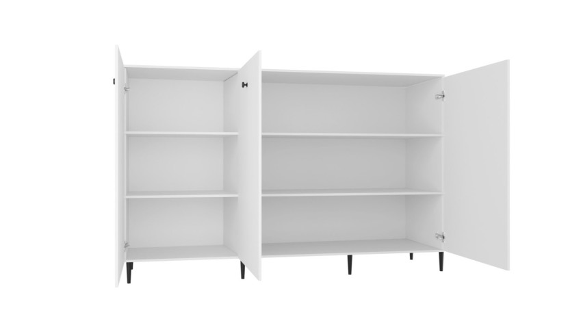 Lavre 3D Komoda Biały Mat 150X96,5X42Cm