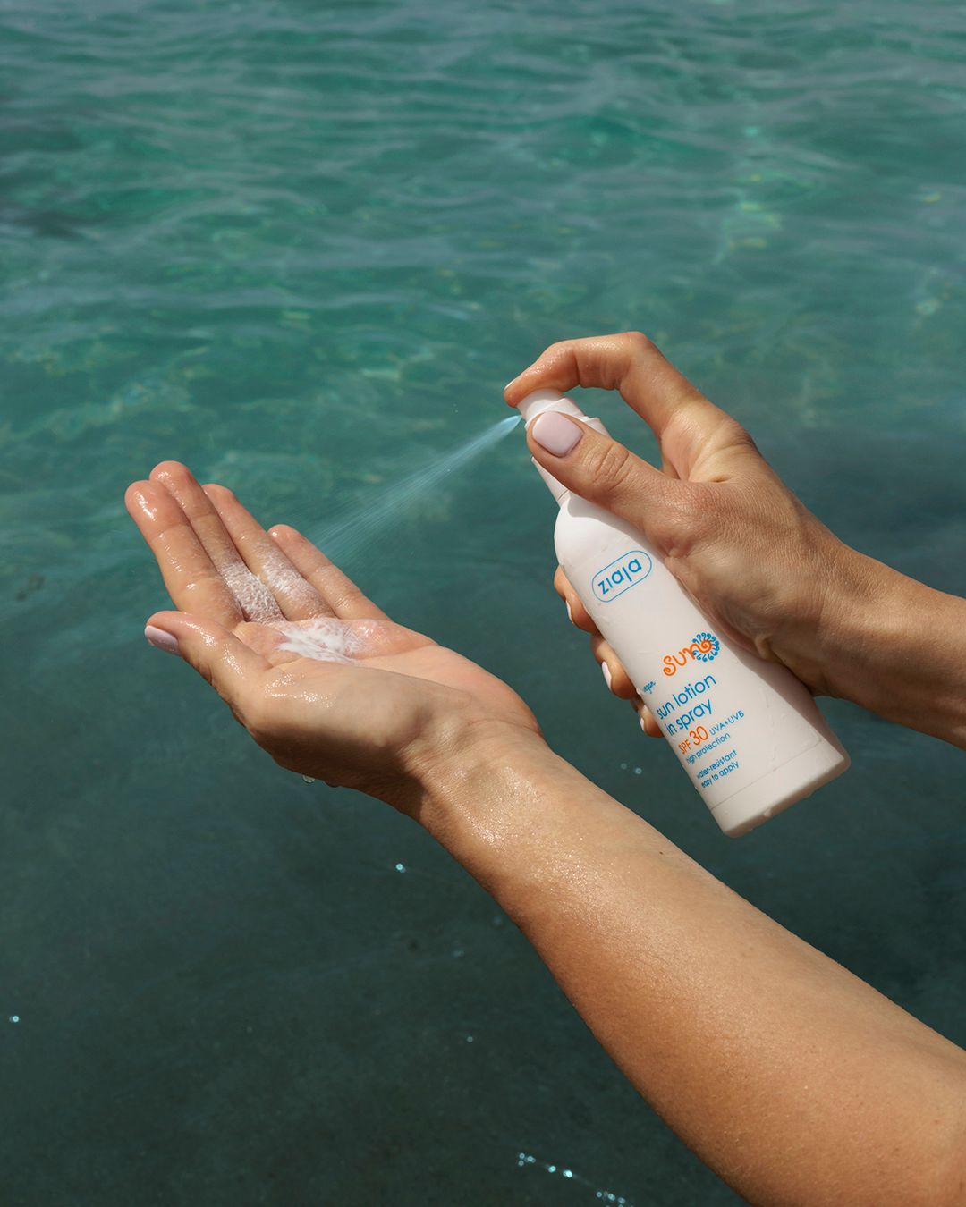 Ziaja Sun Lotion In Spray Spf 30 170ml