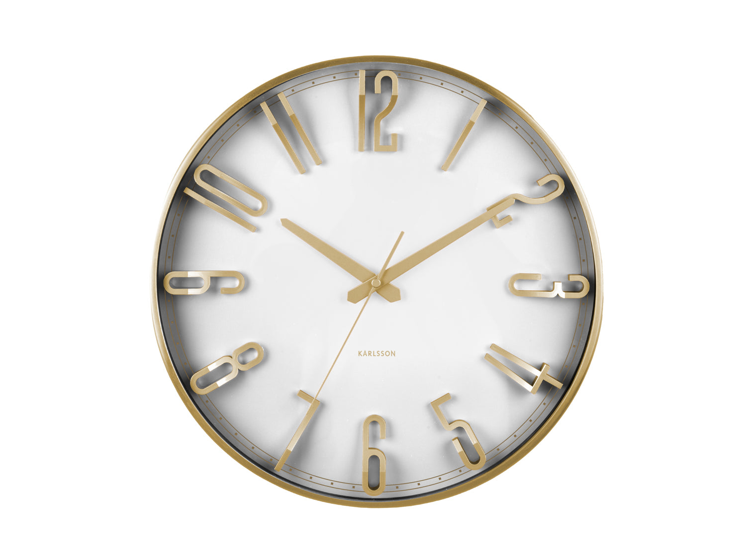 Karlsson - Wall Clock Elevated Glam