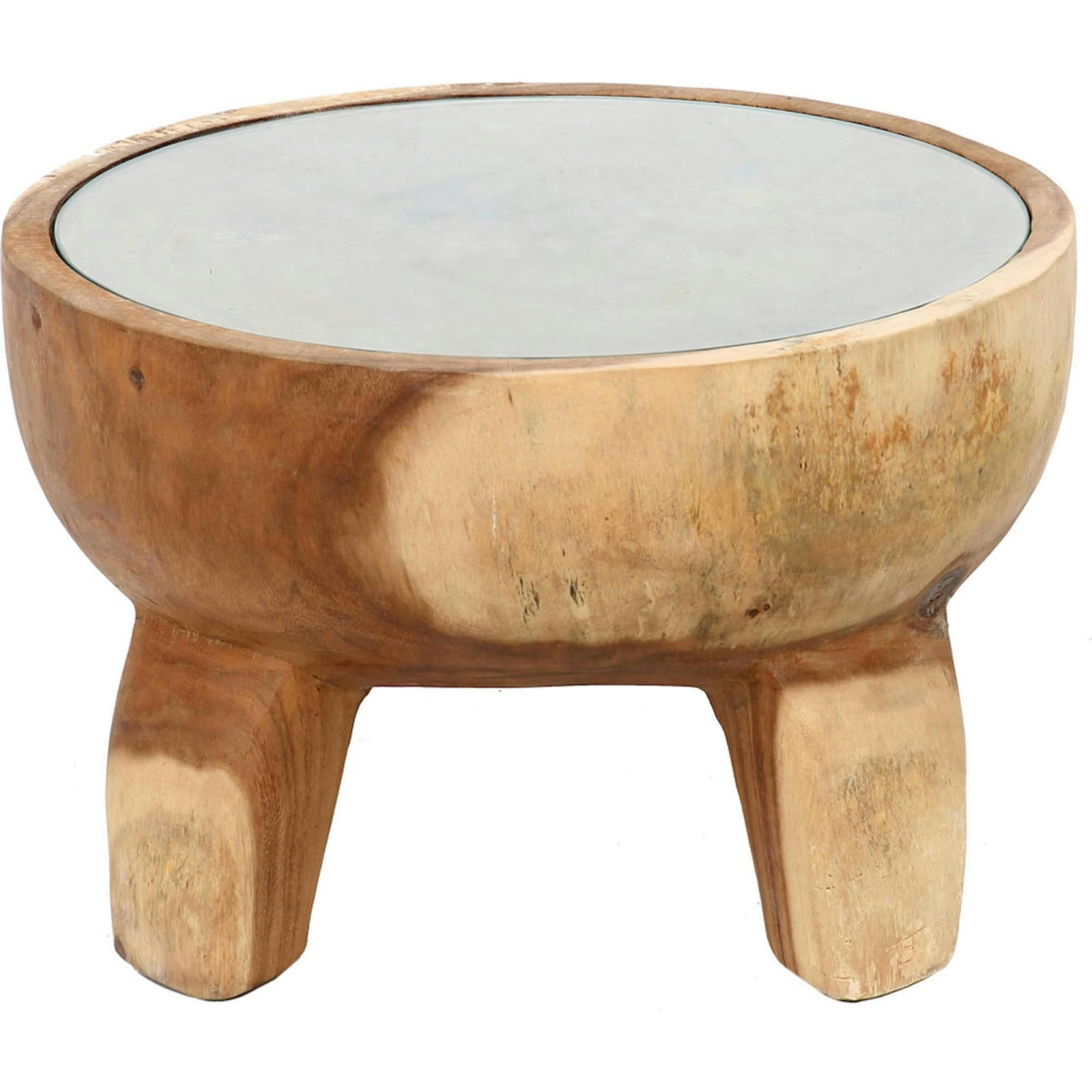 BALI BAZAR - Table d'appoint Bois Bois clair