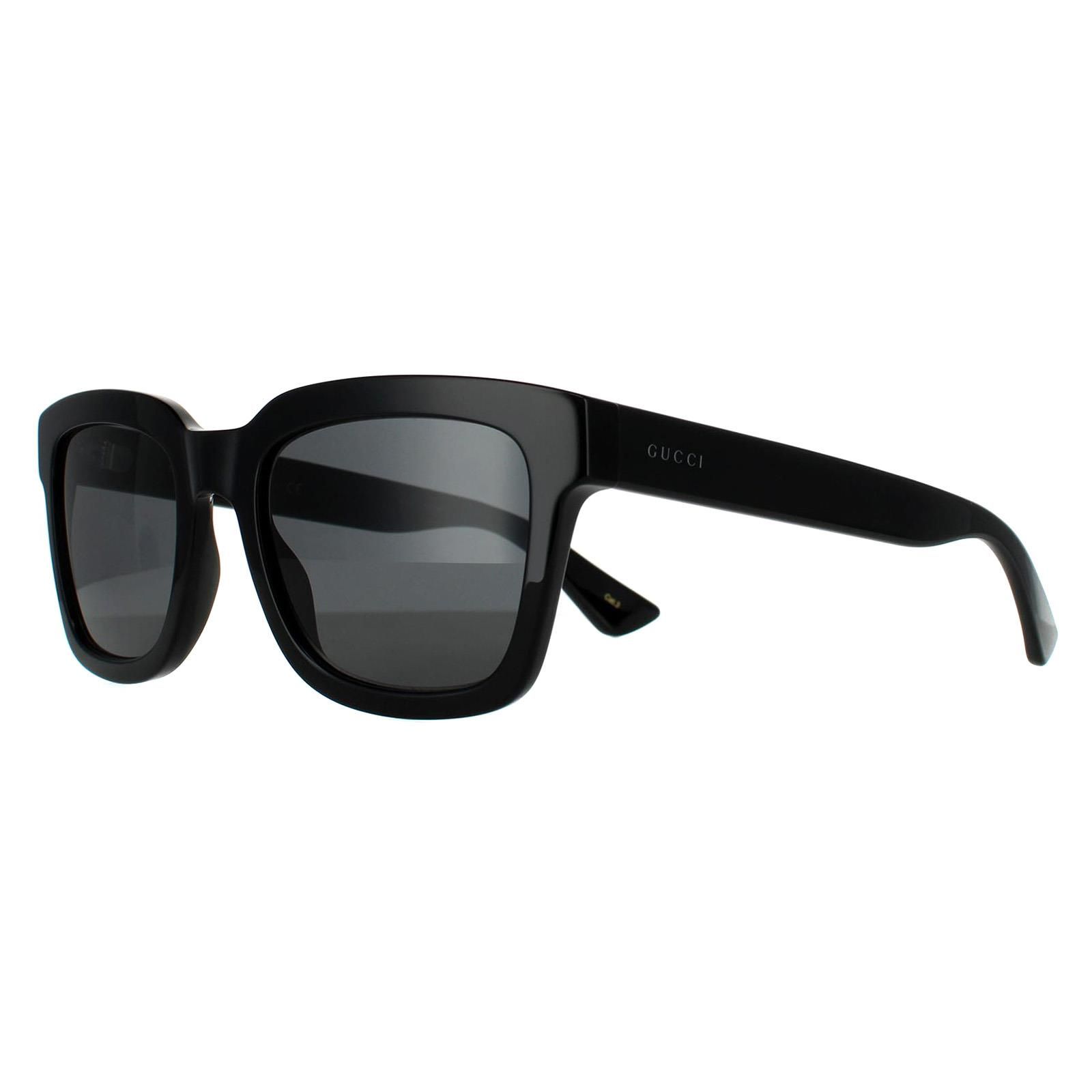 Gucci Square Black Black Sunglasses
