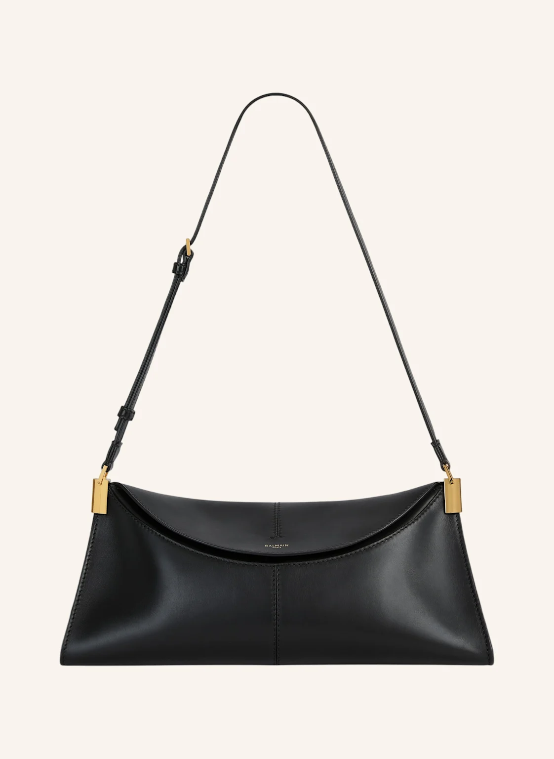 BALMAIN Mittelgroße Tasche 64-83 aus Glattleder
