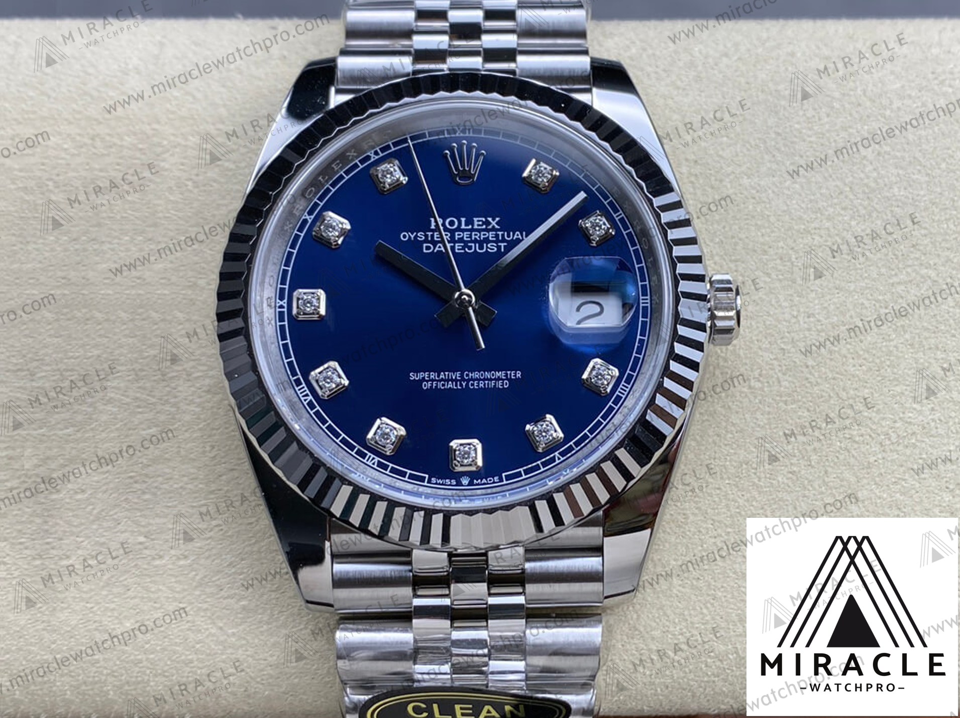 ROLEX-DATEJUST-REF.M126334-0016-ELITE CLONE-41MM-Replica Watch