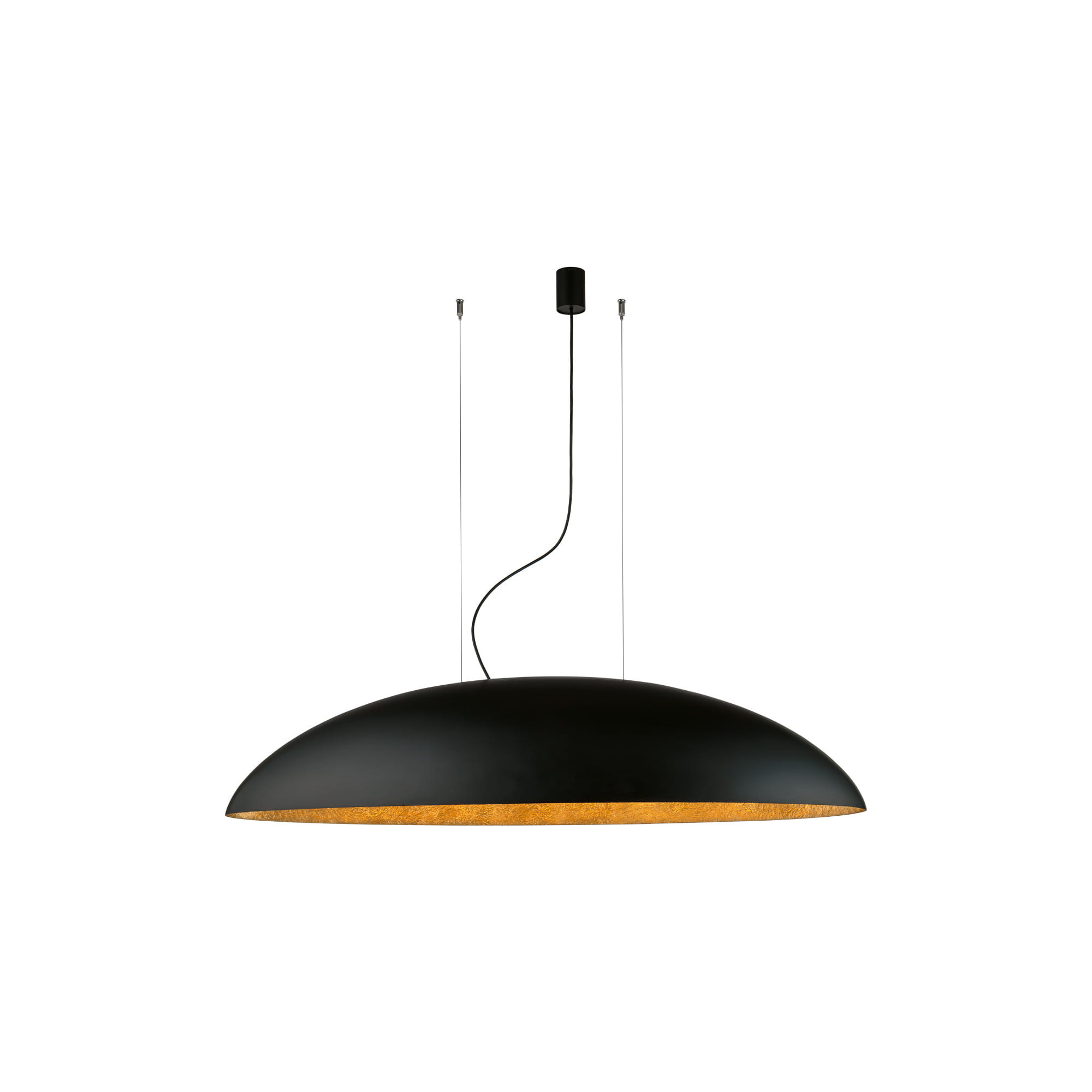 Lampa wisząca czarno-złota CANOE 5xE27x40W Nowodvorski