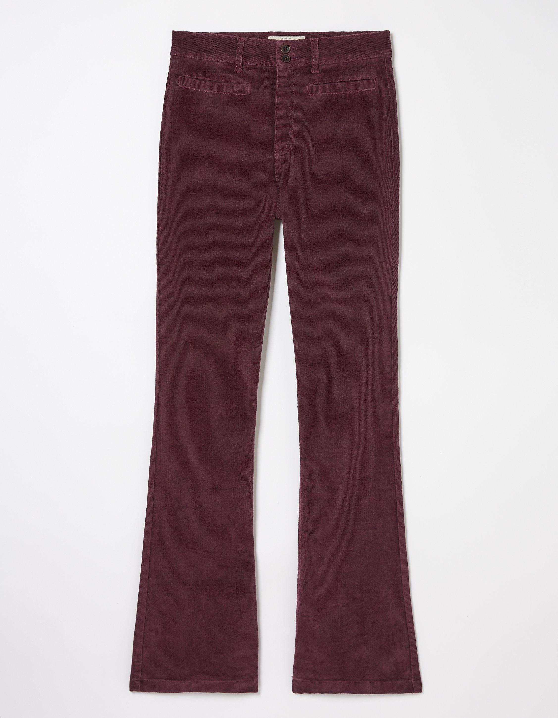 Fly Flare Corduroy Trousers