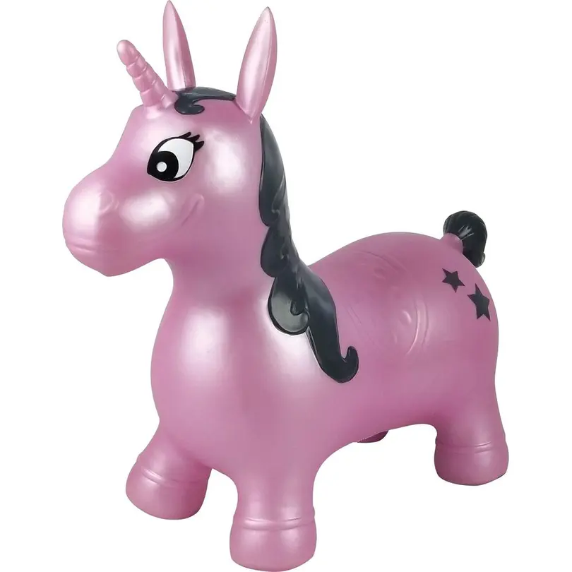 Spielzeugpferd Einhorn