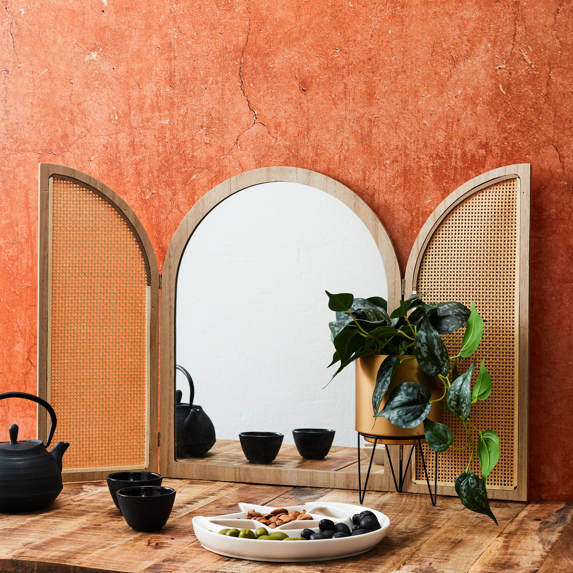 Miroir à volets