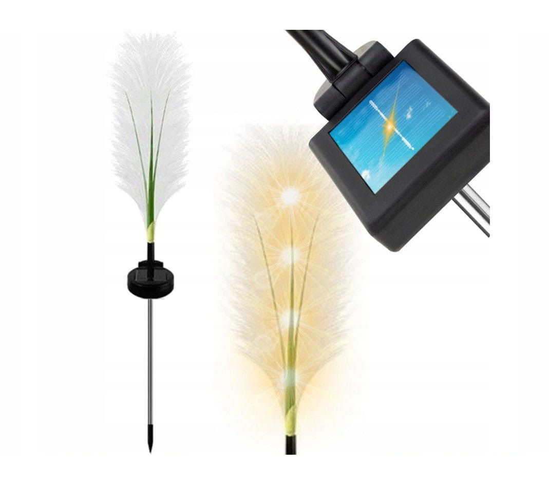Trawa lampa solarna ogrodowa wbijana H70 LED
