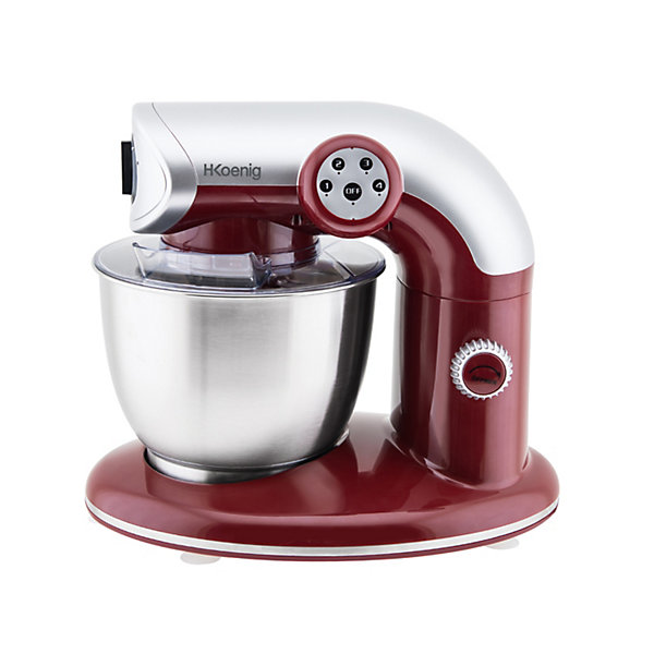 H.Koenig KM80 Rouge - Robot pétrin multifonctions