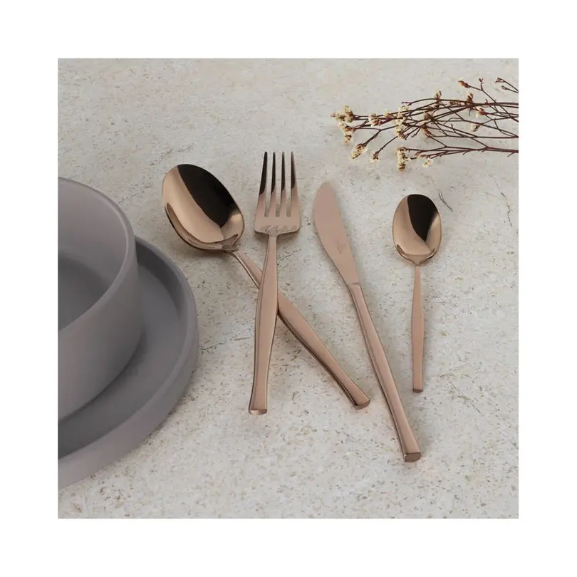 Besteckset 24-teilig Taupe Collection