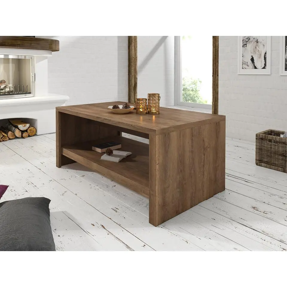 Meubella - Salontafel Monaco - Eiken - 120 cm