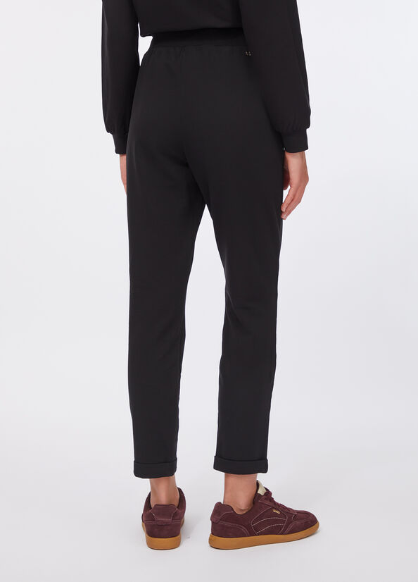 Pantaloni jogging in felpa