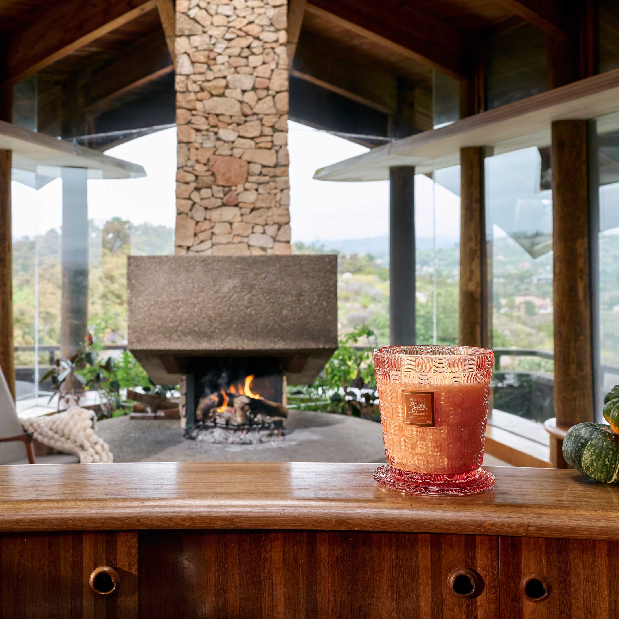Spiced Pumpkin Latte - 5 Wick Hearth Candle