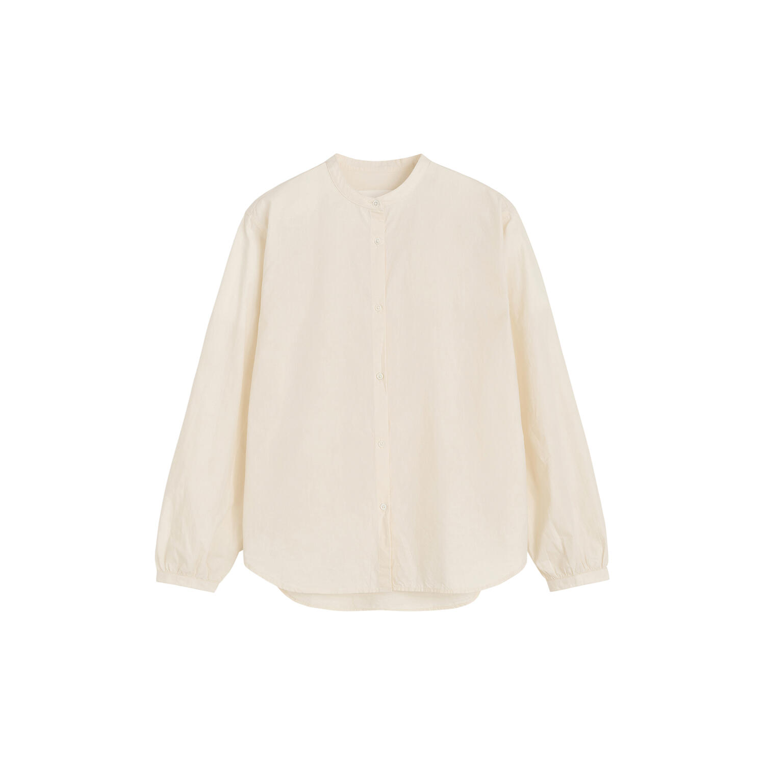 Bibs Shirt Cotton, pure ecru