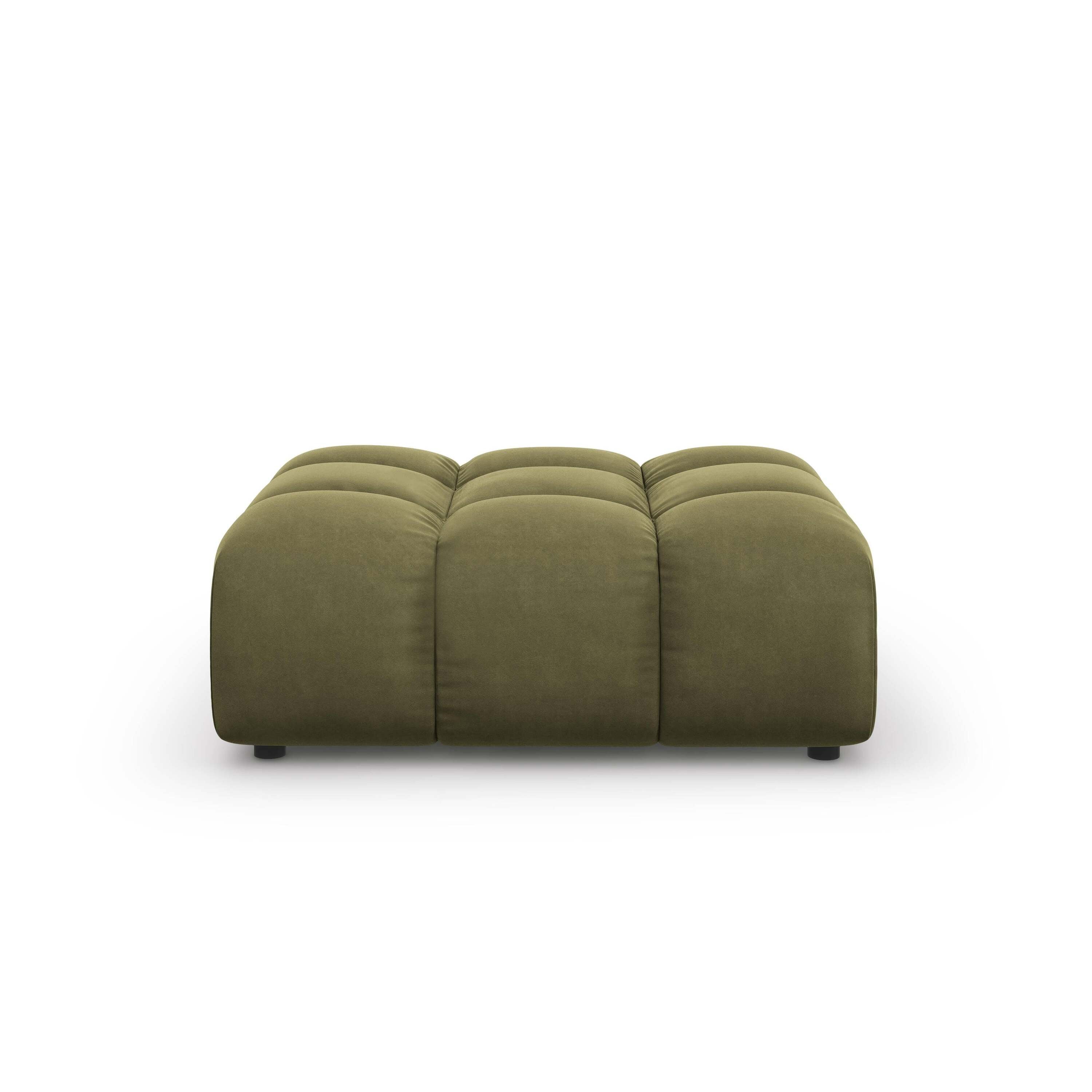 Cosmopolitan Design Hocker Sky velvet