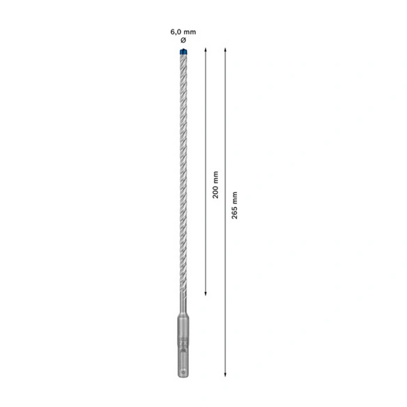 Hammerbohrer »SDS plus-7X«, Ø 6 mm