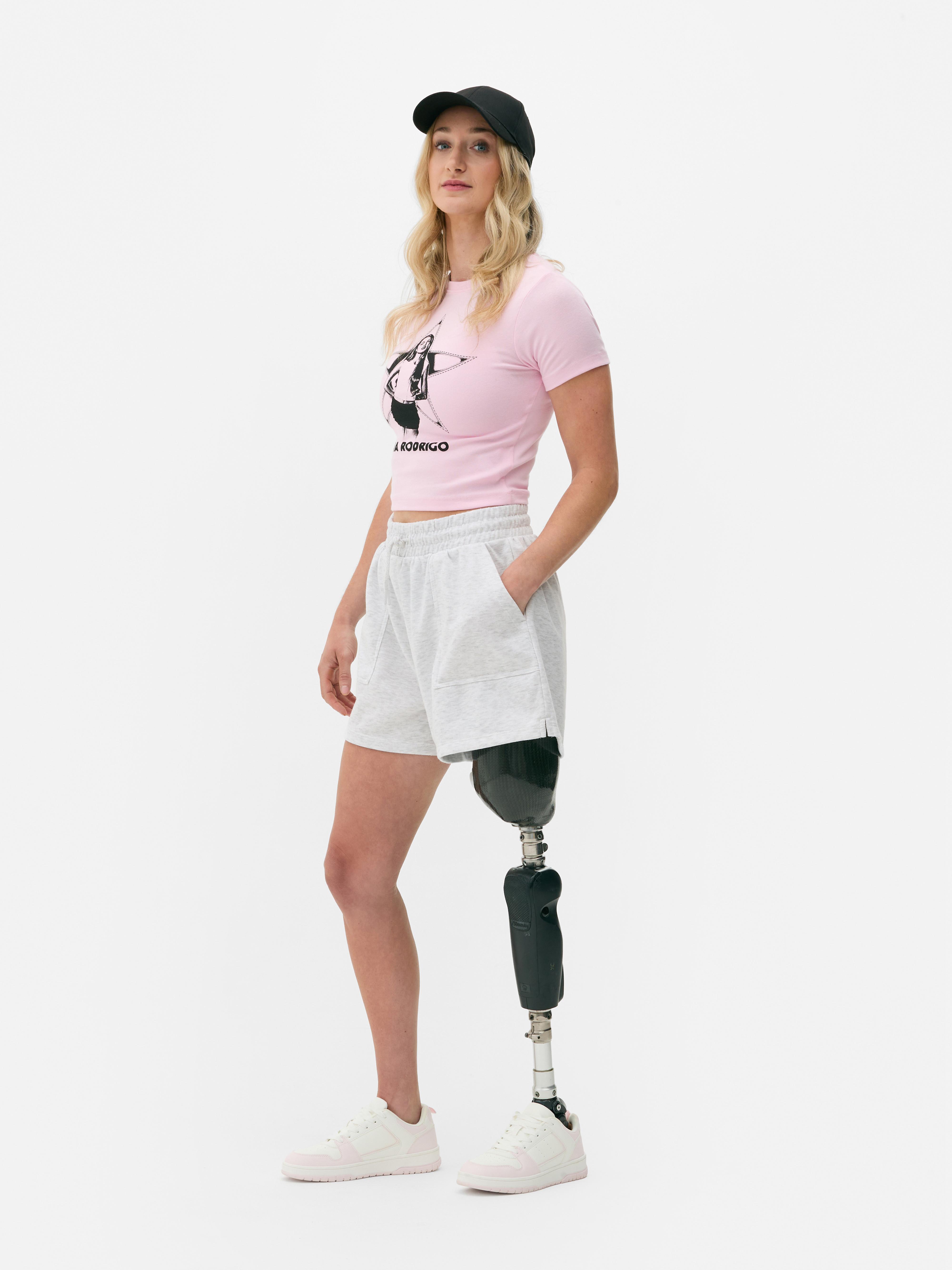 Drawstring Jersey Shorts