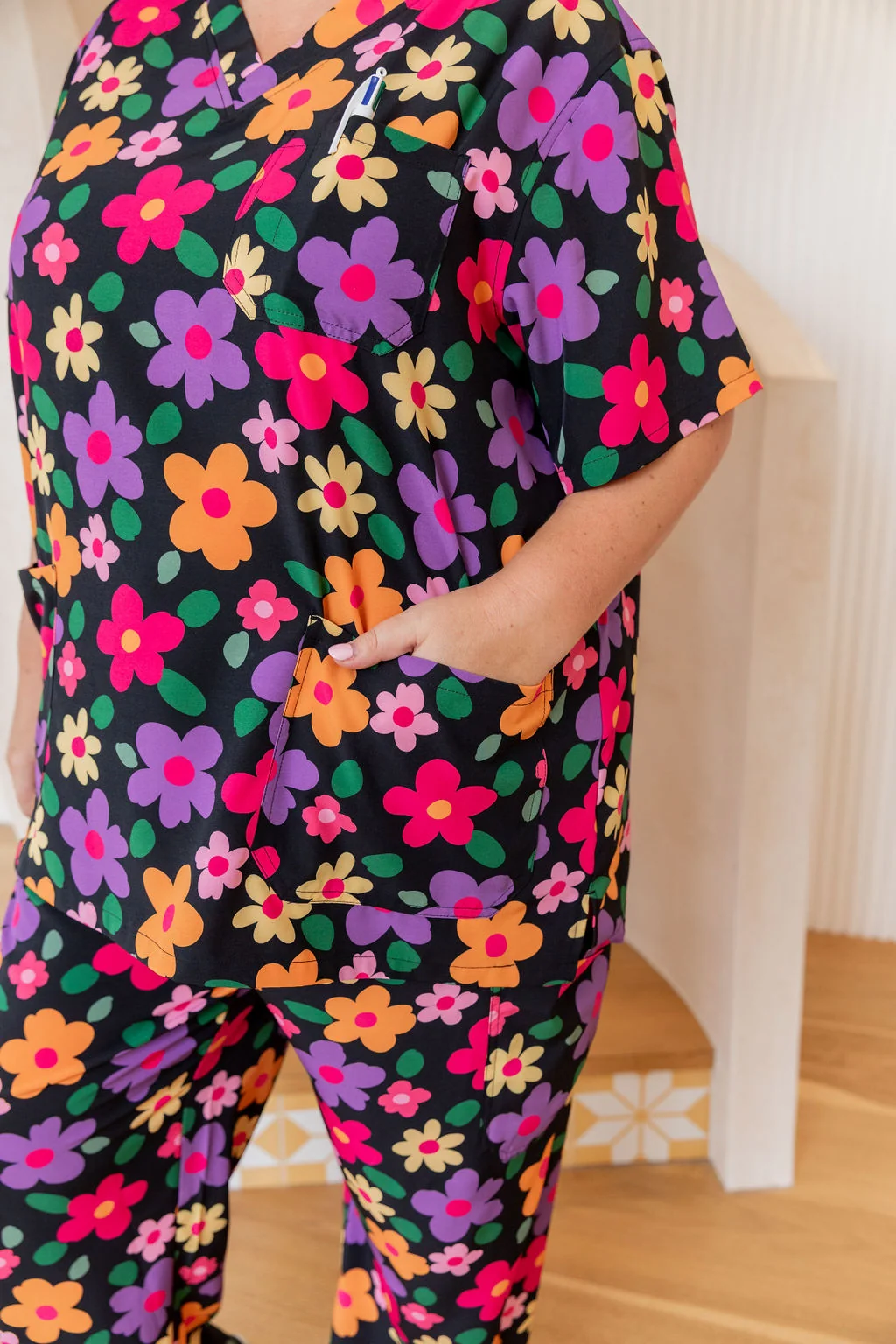 Jazz Scrubs in Bloomie