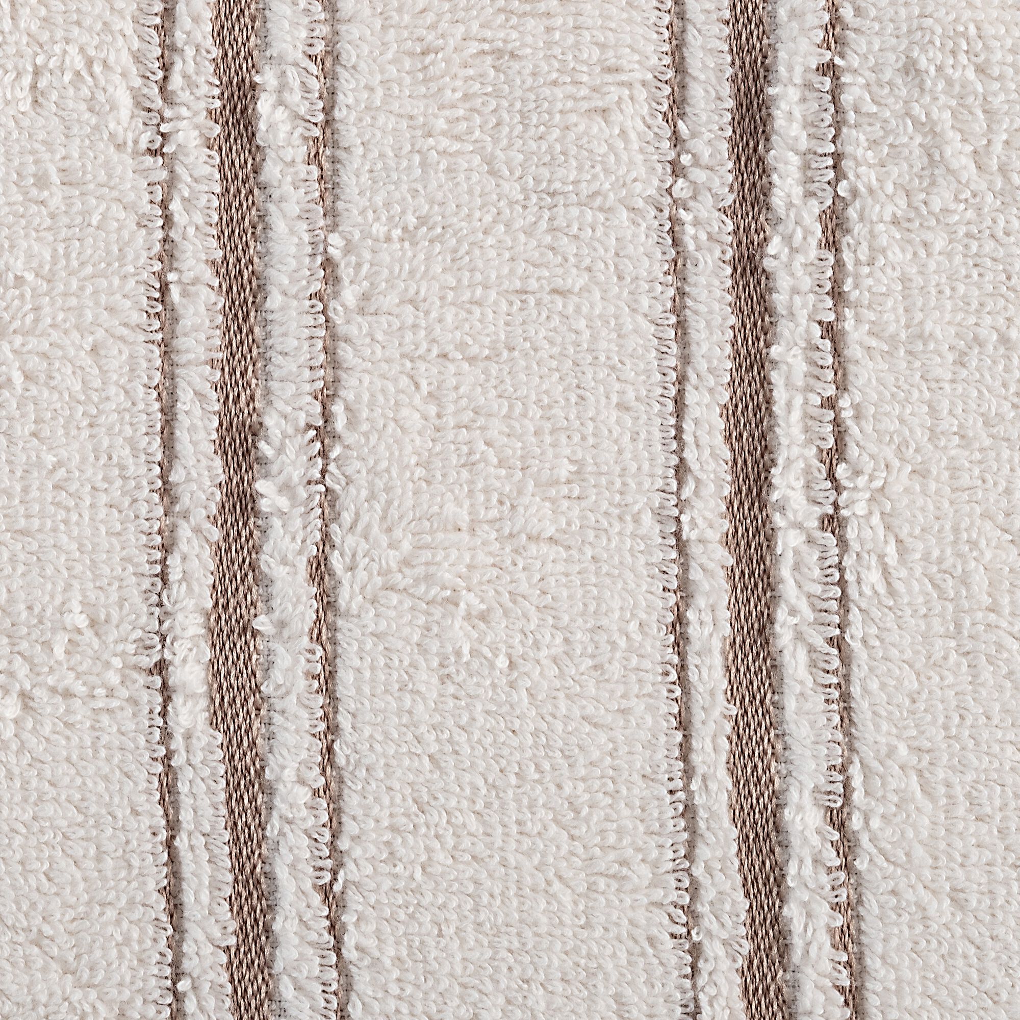 ROMY - Serviette de toilette en coton 50x100cm - blanc ventoux