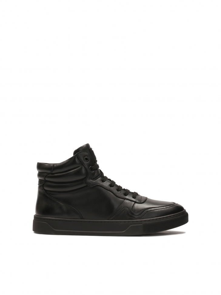 Black ankle sneakers