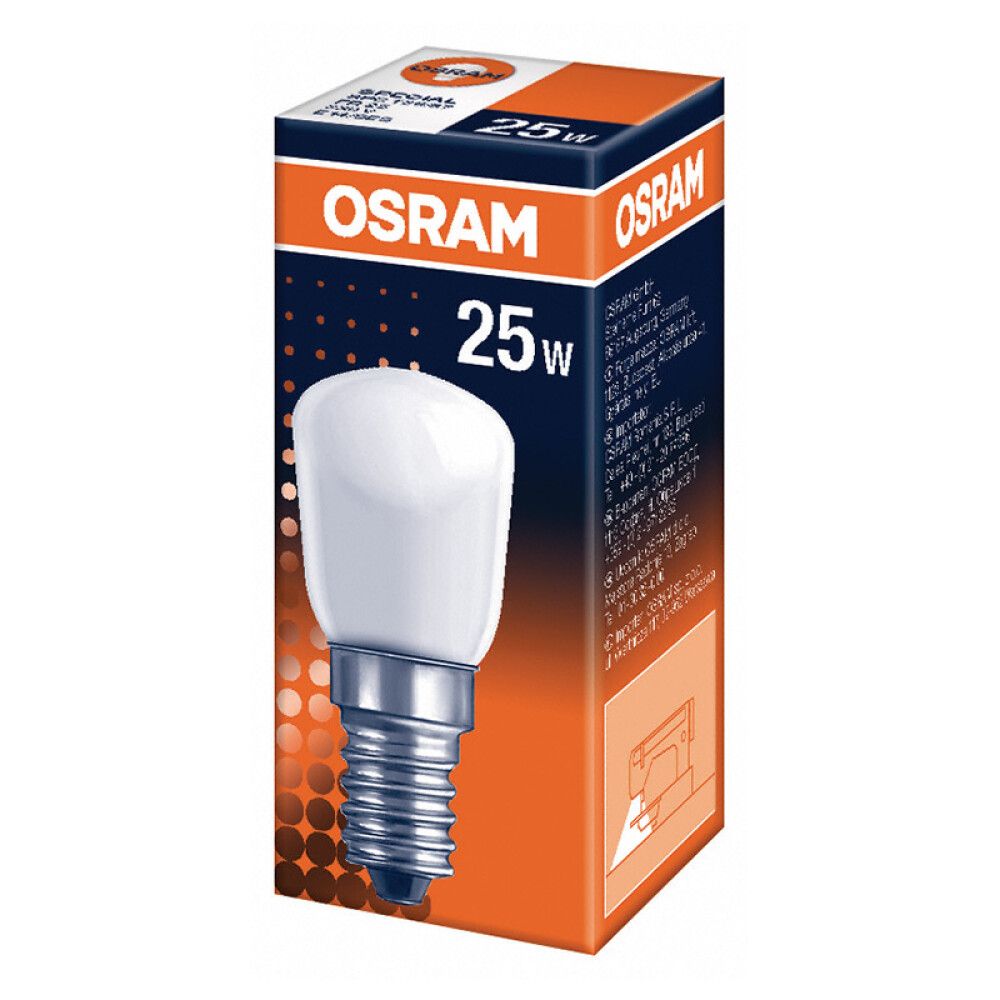 LYSPÆRE OSRAM OZONLAMPE T26 MATT 25W 190LM E14