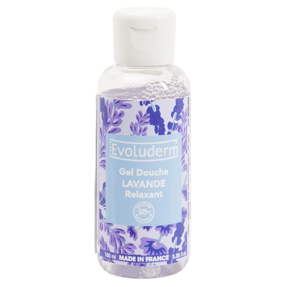 Gel douche relaxant Evoluderm Lavande 100ml