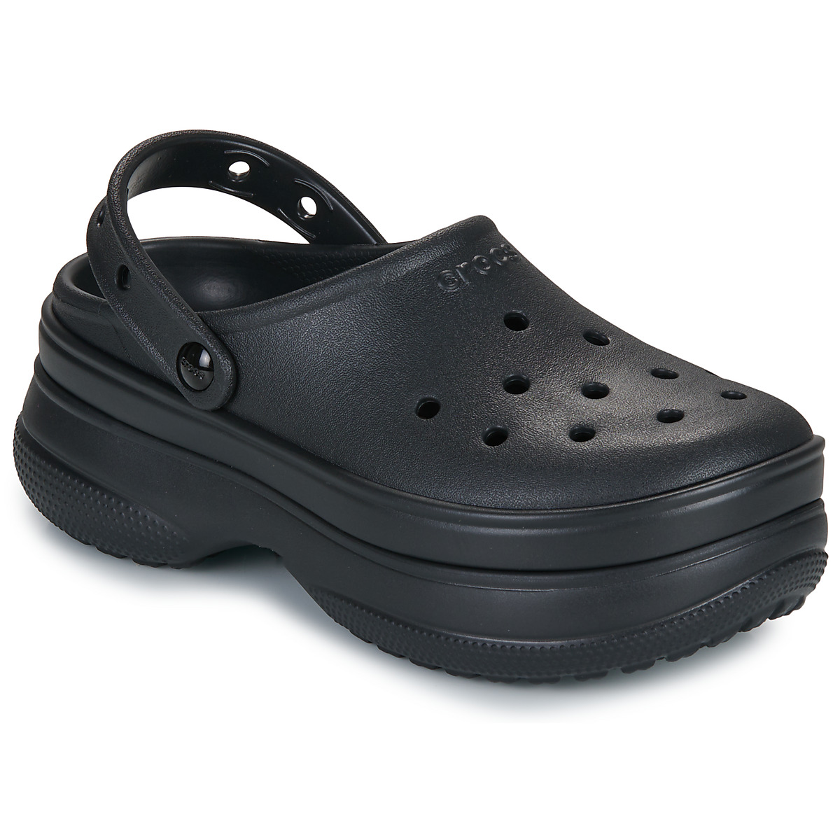 Crocs - Classic Stacked Clog - Black
