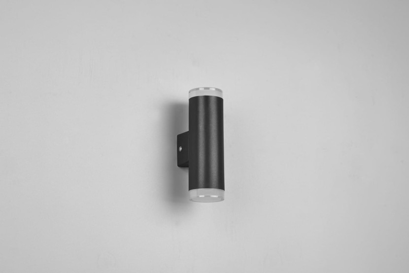 Kinkiet RAYczarno-biały LED 2x4W 340lm wym:16,6x5,2x5,2cm IP44 Trio
