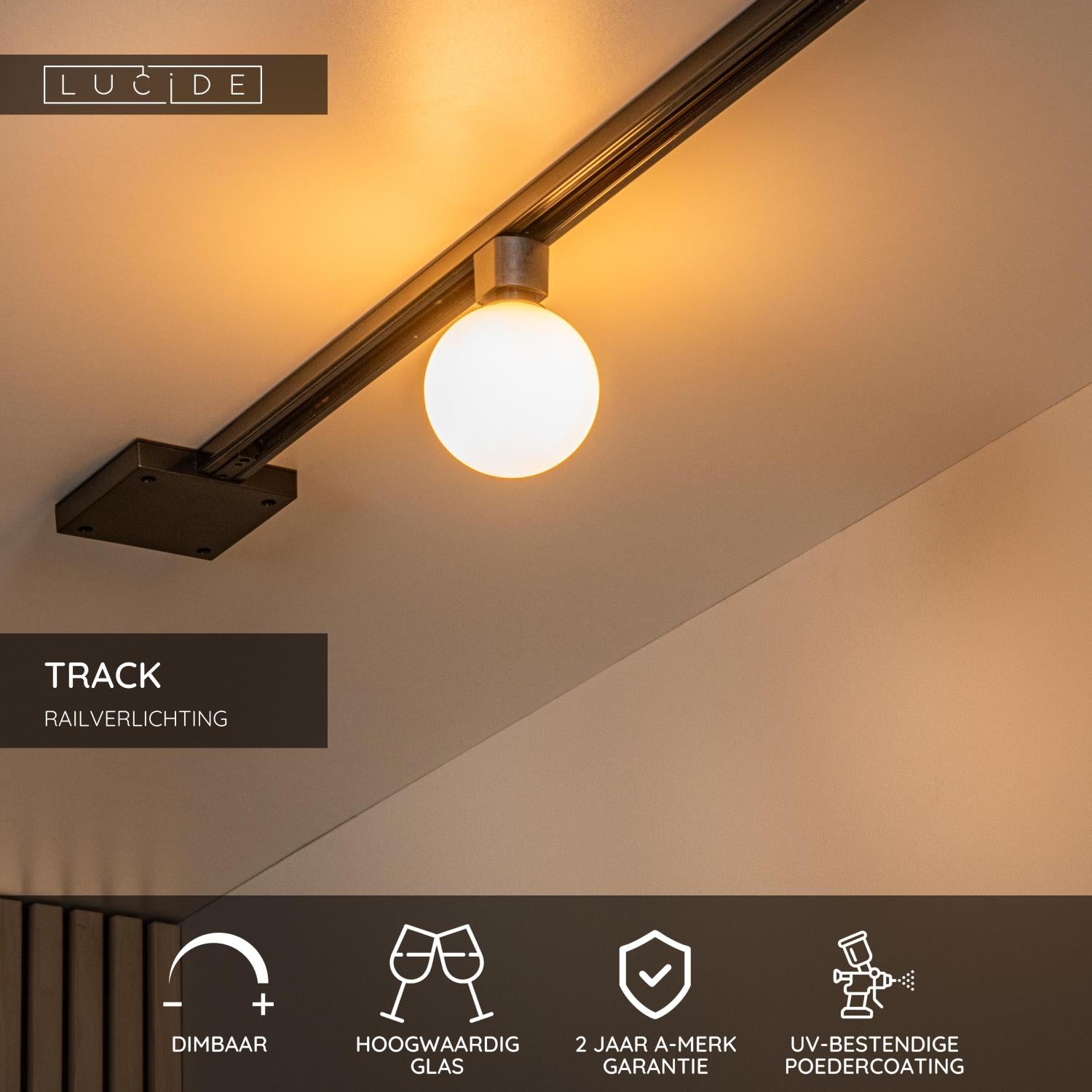 Lucide TRACK Railverlichting - Opaal