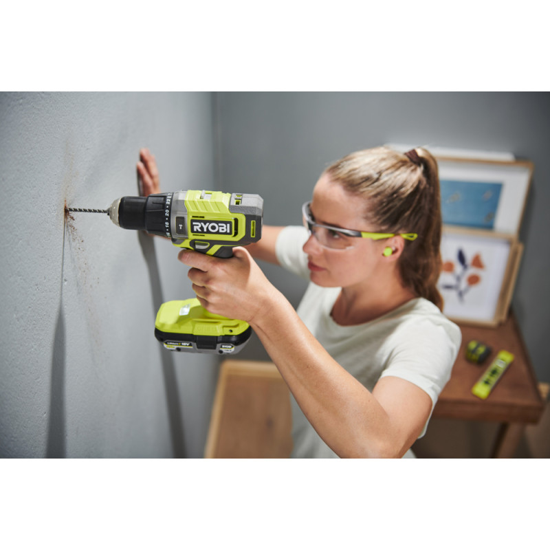 Perceuse visseuse à percussion sur batterie One  2 Ah et 5 Ah 18 V RYOBI