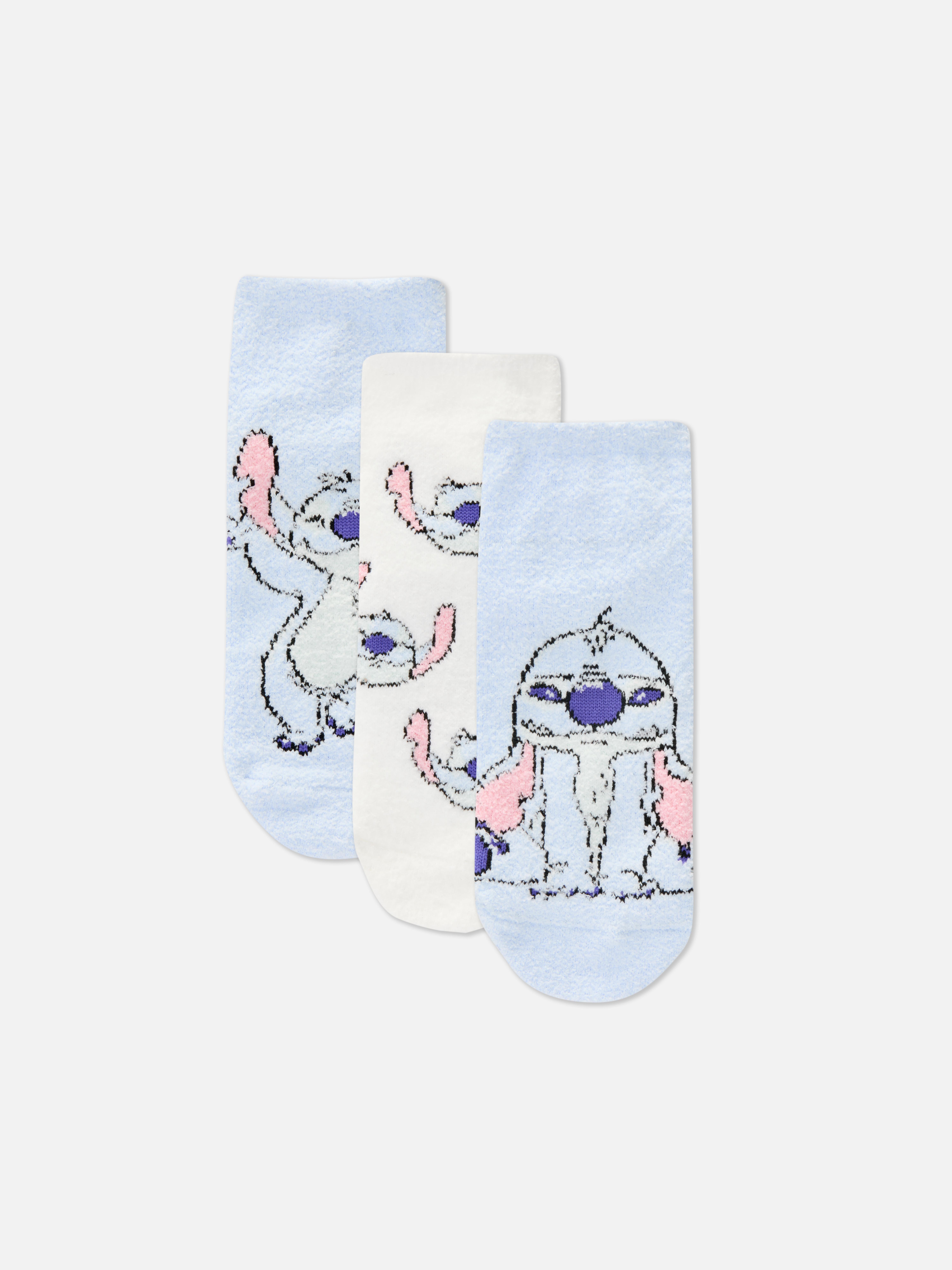 3PK Stitch Cosy Footlets