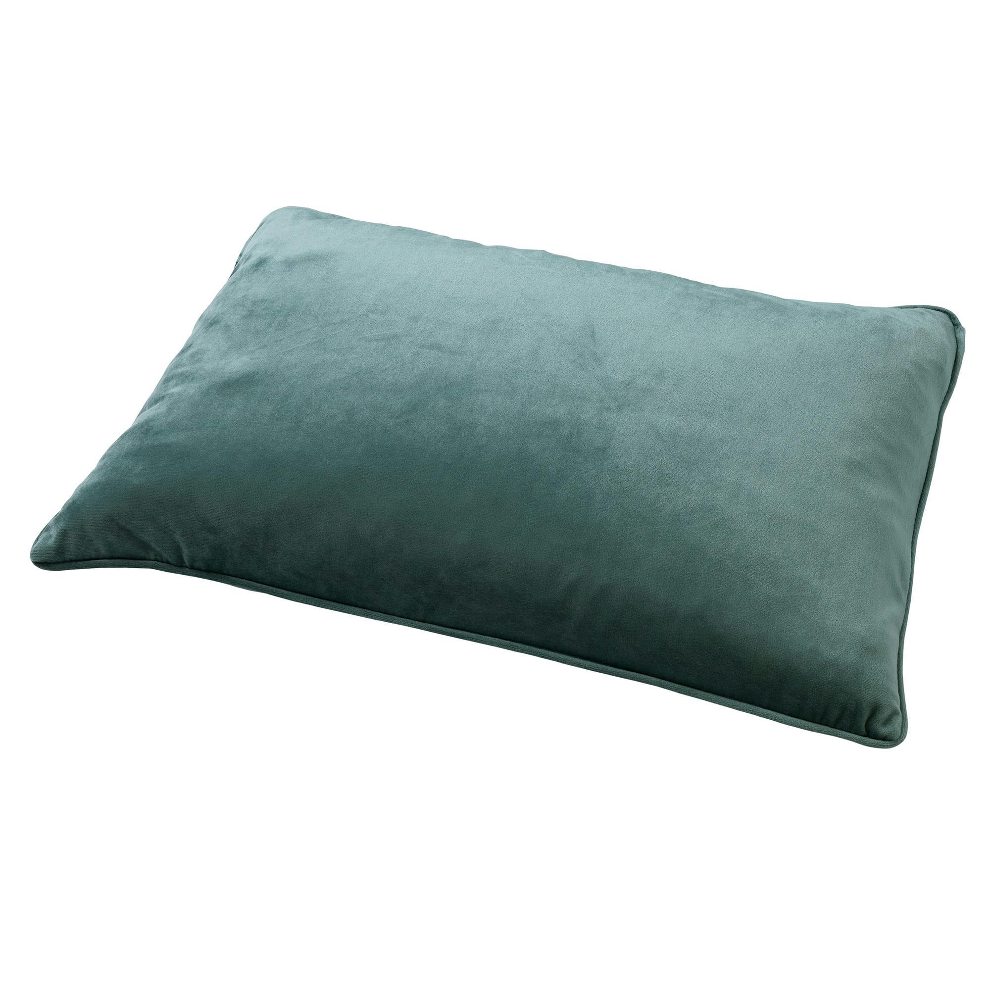 FINN - Housse de coussin vert en velours-40x60 cm uni
