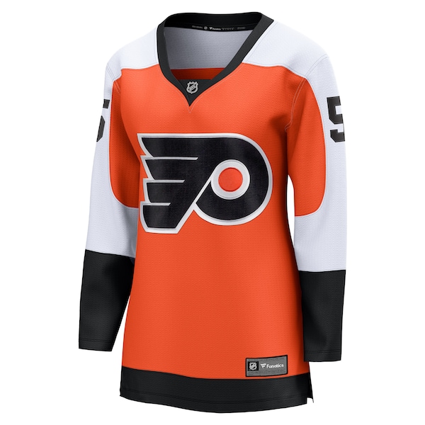 Givani Smith Philadelphia Flyers  Women's Home Breakaway Player Jersey - Orange