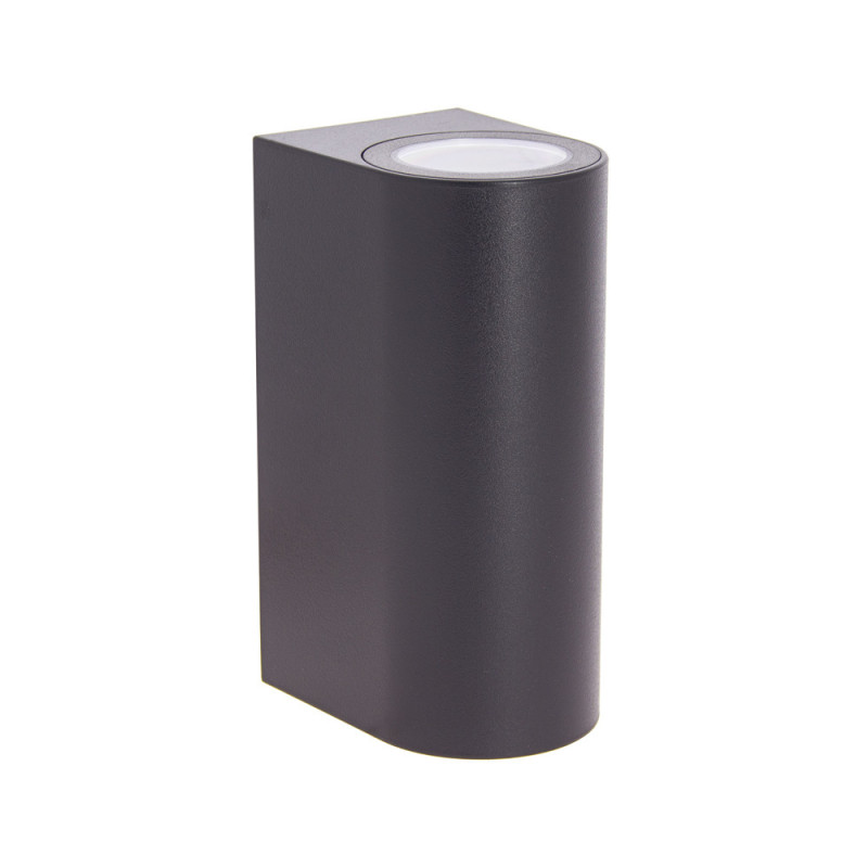 Applique extérieure noire GU10 2 x 7 W XANLITE