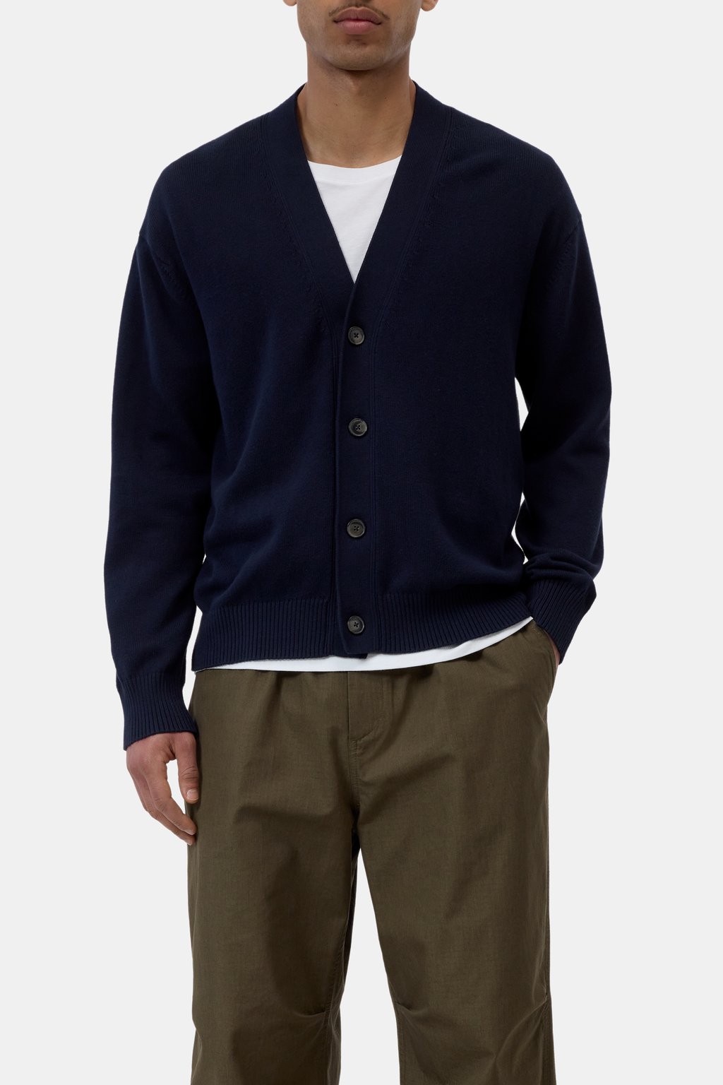 Cardigan aus Baumwoll-Kaschmir-Mix