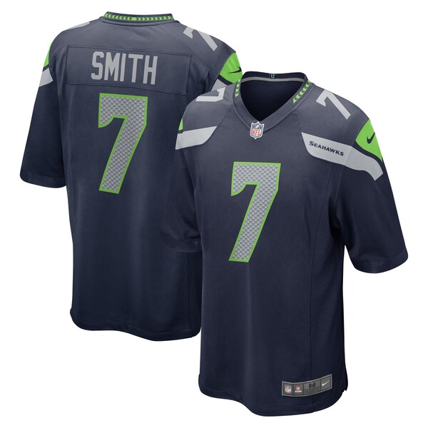 Geno Smith Seattle Seahawks Nike Game Jersey - College Navy/Royal