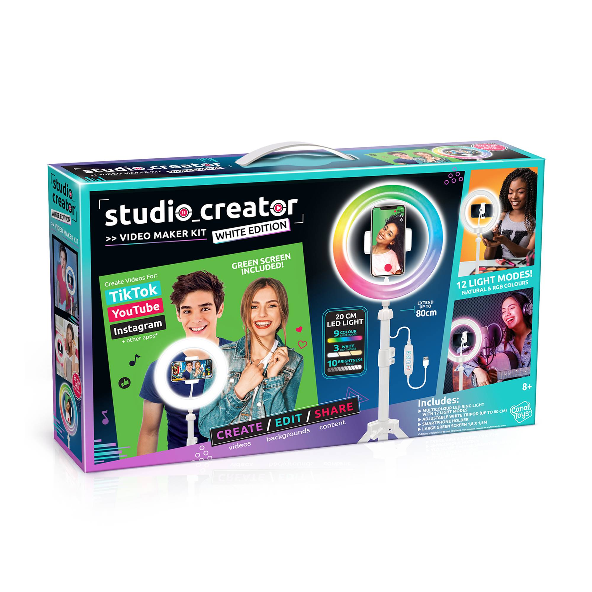 Studio Creator Video Maker Kit White Edition