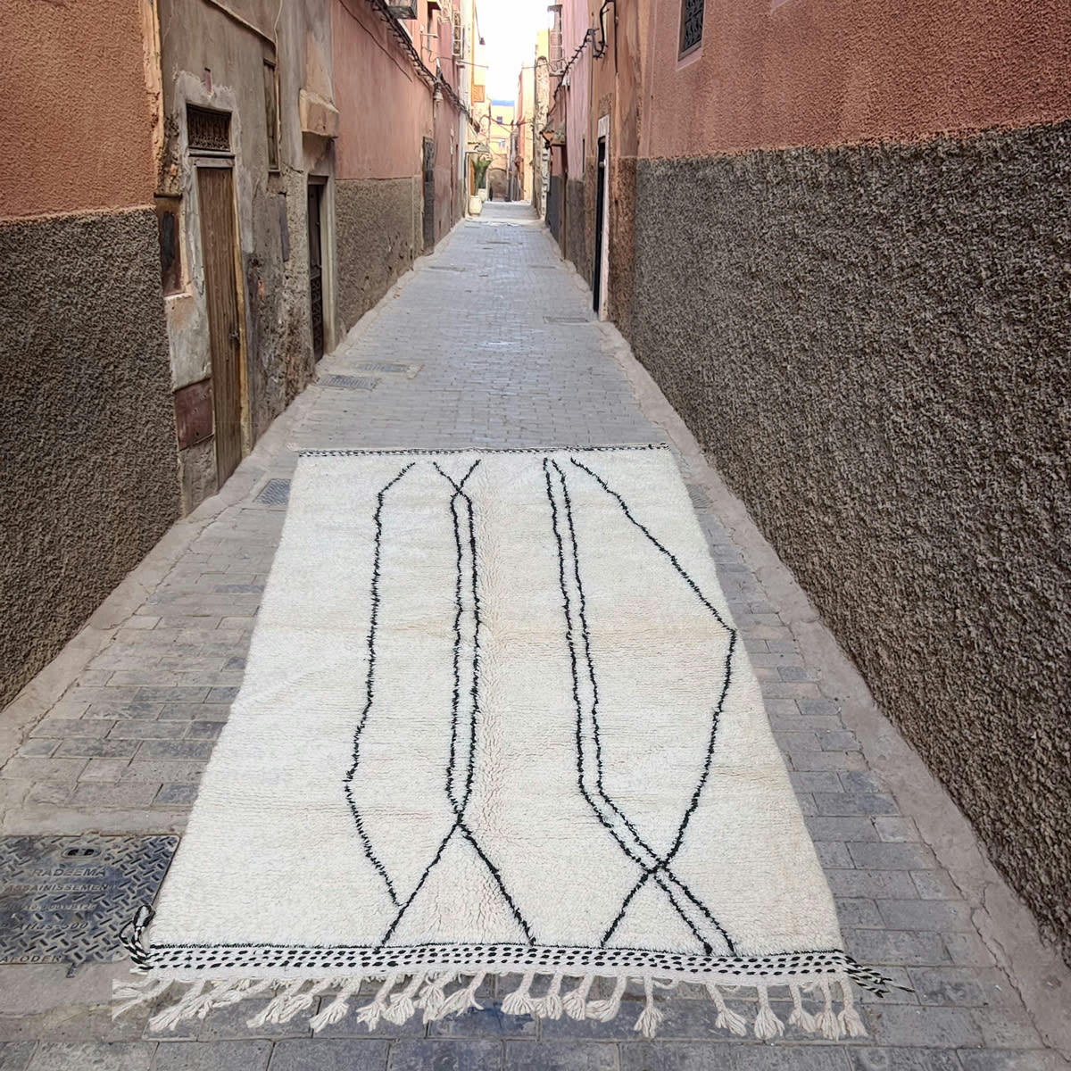 BERBERE - Tapis berbère original marocain 150x250